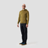 Men's Power Air Hooded Pullover - Mosswood (cosmetic blem)
