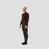Men's Long Sleeve Micro Grid Jersey - Nightshady