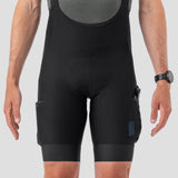 2025 Men's Cargo Bib Short - Black