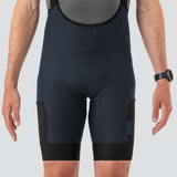 2025 Men's Cargo Bib Short - Midnight Blue