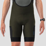 2025 Men's Cargo Bib Short - Olive