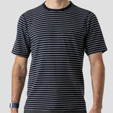 2025 Men's Merino Riding Shirt - Indigo Line