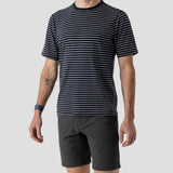 2025 Men's Merino Riding Shirt - Indigo Line