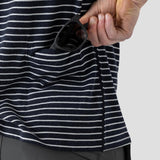 2025 Men's Merino Riding Shirt - Indigo Line