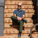 Men's Mission Shirt - Stone Blue