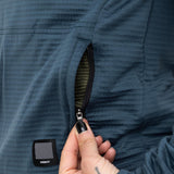 Women's Grid Thermal Hooded Pullover - Zephyr