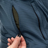 Women's Grid Thermal Hooded Pullover - Zephyr