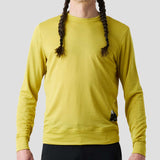 Men's Micro Grid Gravel Sweater - Sunshine