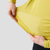 Men's Micro Grid Gravel Sweater - Sunshine