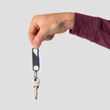 Spurcycle Titanium Key Clip - Blue