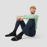 Men's Waffle Grid Thermal Jersey - Mint