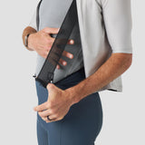 Men's Work Bib Short - Stone Blue