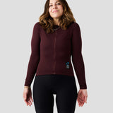 Women's Long Sleeve Micro Grid Jersey - Nightshady