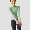 Women's Waffle Grid Thermal Jersey - Mint